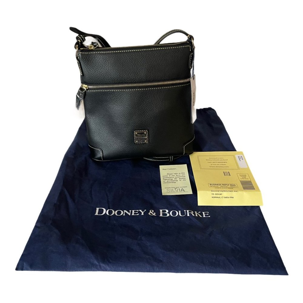 Dooney & Bourke NWT black leather crossbody